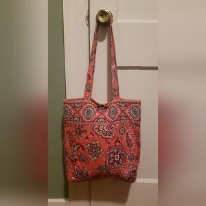 Vera Bradley Call Me Coral RETIRED Pattern Tote